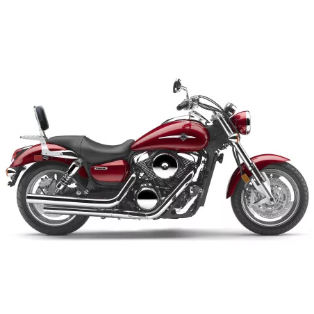Supports De Sacoches Latérales KAWASAKI VULCAN VN 1500/1600 MEAN STRIKE Klick Fix